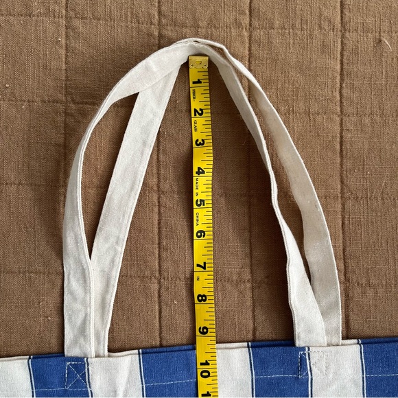 Sezane Striped Tote Bag - Picture 9 of 11